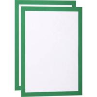 Durable 4872-05 Duraframe A4 Infoframe, zelfklevend DIN A4 Groen (b x h) 236 mm x 322 mm 1 stuk(s) - thumbnail