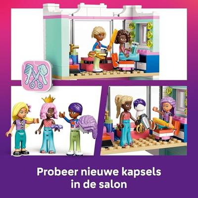 LEGO Friends kapsalon en accessoirewinkel 42662