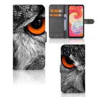 Samsung Galaxy A04e | Telefoonhoesje | Met pasjeshouder | Uil - thumbnail