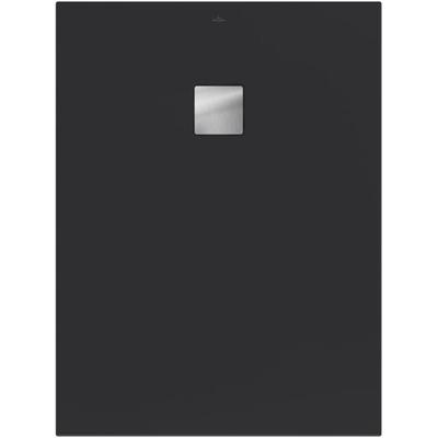 Villeroy & Boch Excello douchevloer - 120x90cm - polyurethaan/acryl Anthracite uda1290exc2v-1s