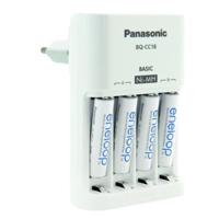 Panasonic oplader + 4 x Panasonic Eneloop AAA batterijen - thumbnail
