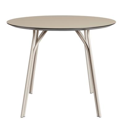 WOUD Tree Eettafel Rond - Beige Ø90x70 WOUD Tree Eettafel Rond - Beige Ø90x70