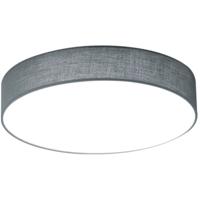 LED Plafondlamp - Plafondverlichting - Trion Lanago - 11W - Warm Wit 3000K - Rond - Mat Grijs - Aluminium - thumbnail