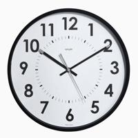 Orium by CEP wandklok, quartz, diameter 30 cm, zwart - thumbnail