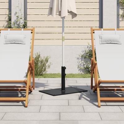 VidaXL Parasolvoet voor stokken van ø32/38/48 mm 15 kg rechthoekig