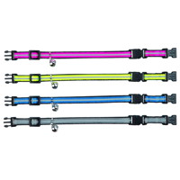 TRIXIE KATTENHALSBAND MET 2 SLUITINGEN REFLECTEREND ASSORTI 4 ST - thumbnail