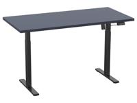 VCM Elektrisch verstelbaar bureau E-Lona (Antraciet/zwart, 160 x 80 cm) - thumbnail