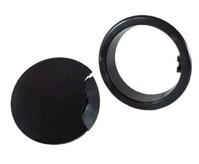 Kabeldoorvoerdoos ABS dia 70.0/60.0x21mm zwart RAL9005