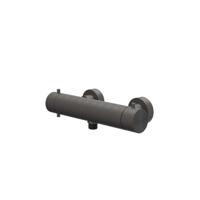 Douchethermostaatkraan IVY Concord Opbouw Cooltouch RVS316 Geborsteld Carbon Black PVD - thumbnail