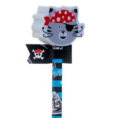 Aye Aye Kapitein Piraten - Gum Potlood