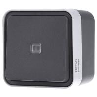 Berker 31763505 W.1 (opbouw) Controleschakelaar, Wisselschakelaar spatwaterdicht Grijs, Lichtgrijs 1 stuk(s) - thumbnail