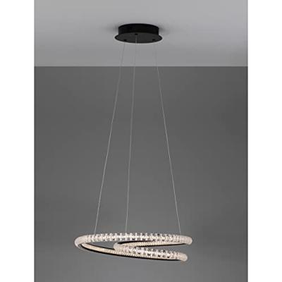 Lyora Design hanglampGinevra zwart Ø 48cm - 9748165