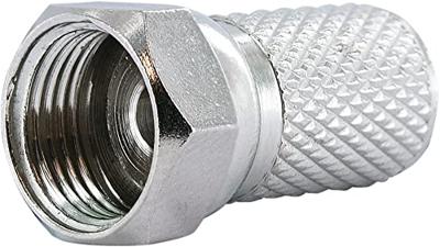 Schwaiger FST7510241 F-stekker Aansluitingen: F-stekker Kabeldiameter: 7.5 mm 10 stuk(s)