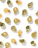 HEMA Minikerstballen goud - 36 stuks (goud) - thumbnail