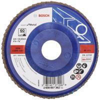 Bosch Accessories 2608607362 X551 Lamellenschijf Diameter 115 mm Boordiameter 22.33 mm Korrelgrootte (num) 60 Staal 1 stuk(s) - thumbnail