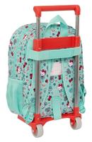 Schoolrugzak met Wielen Hello Kitty Sea lovers Turkoois 26 x 34 x 11 cm - thumbnail