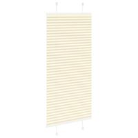 Pliss rolgordijn 55x150 cm stofbreedte 54,4 cm polyester crme - thumbnail