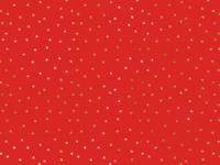 Inpakpapier Rood met Gouden Metallic sterren - thumbnail