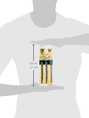 Bosch Accessoires Decoupeerzaagbladenset Extra Clean Wood | 3-delig - 2609256A13 Bosch Accessoires Decoupeerzaagbladenset Extra Clean Wood | 3-delig - 2609256A13