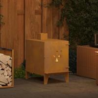 VidaXL Campingkachel 35x50x60 cm cortenstaal - thumbnail