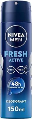 Nivea Men deodorant spray fresh active eco 125 Milliliter Nivea Men deodorant spray fresh active eco 125 Milliliter