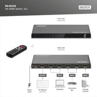 Digitus DS-55332 video switch HDMI - thumbnail