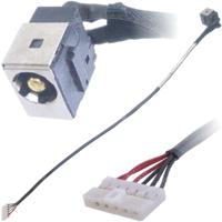 Notebook DC power jack for MSI GE70 GE60 A6400 with cable,8cm longer than LPJ2610MS - thumbnail