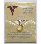 Steengoed Hanger gezondheidssteen citrien 1 Stuks