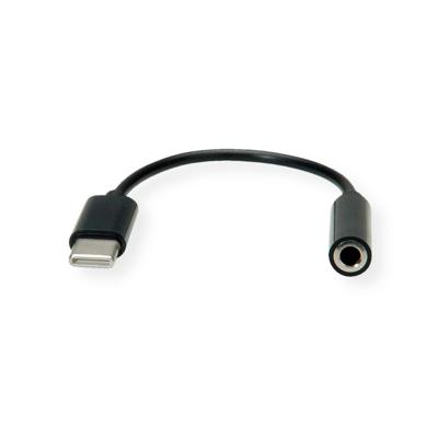 VALUE USB type C - 3,5mm Audio Adapter, Male/Female, 0,13 m