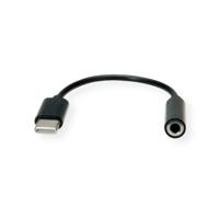 VALUE USB type C - 3,5mm Audio Adapter, Male/Female, 0,13 m - thumbnail