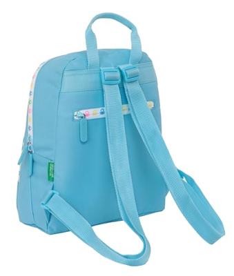 Rugzak Benetton Spring Mini Celeste 25 x 30 x 13 cm