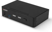 Lindy 39312 KVM-switch Zwart - thumbnail