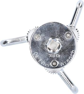 Brilliant Tools BT711105 3-arm oliefiltersleutel, Ø 60 - 110 mm