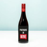 Wijnfles Partners in wine - Rood (Merlot) - thumbnail