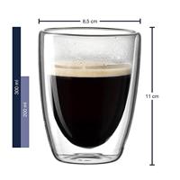 Leonardo Dubbelwandige Glazen Duo 300 ml - 2 Stuks - thumbnail