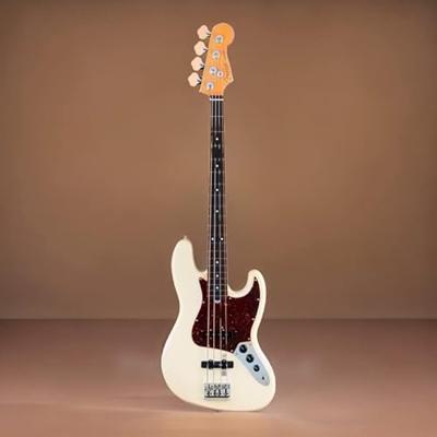 Fender American Pro II Jazz Bass, Olympic White RW