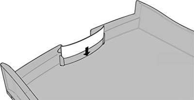 HAN IMPULS 2.0 1013-64 Ladebox Lichtgrijs DIN A4, DIN C4 Aantal lades: 4