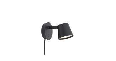 Muuto Tip Wall Wandlamp - Zwart