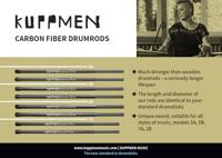 Kuppmen CFDR7A Carbon Fiber 7A drumrods - thumbnail