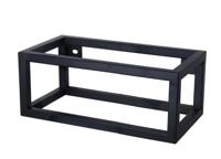 Plieger Handdoekrek Houston Open Frame tbv Fontein 37x23x11 cm Mat Zwart - thumbnail