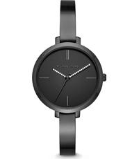 Horlogeband Michael Kors MK3786 Staal Zwart 8mm Horlogeband Michael Kors MK3786 Staal Zwart 8mm