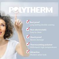 Metaltex hoekrekje 29x4 cm zilver - thumbnail