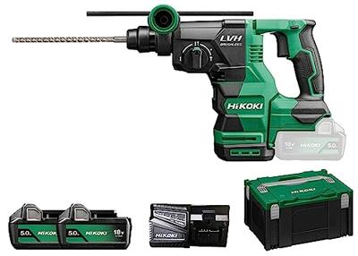 Hikoki DH1826DAWPZ Accu boor-breekhamer | SDS Plus | 18V | 3.2 J | 2 x 5.0 Ah accu&apos;s + lader | In HSC III DH1826DAWPZ