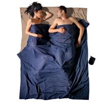 Cocoon Travel Sheet Double Egyptian Cotton Lakenzak Khaki / Tuareg - thumbnail