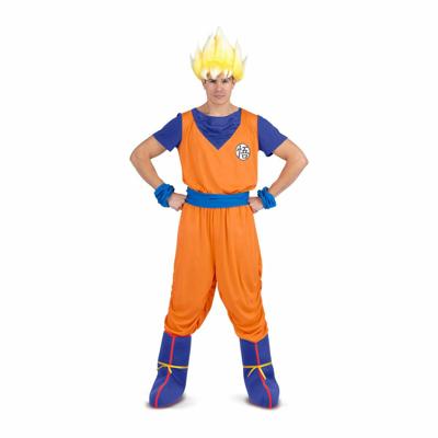 Kostuums voor Volwassenen My Other Me Goku Dragon Ball 5 Onderdelen - Maat: XL - Maat: XL