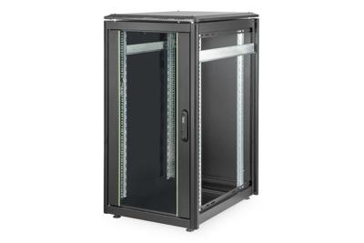 Digitus DN-19 22U-6/8-B-1 19inch-patchkast (b x h x d) 600 x 1164 x 800 mm 22 HE Zwart (RAL 9005)