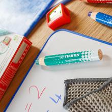 Whiteboardpotlood stabilo markdry 648/40 rood | 5 stuks