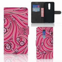 Nokia 3.1 Plus Hoesje Swirl Pink - thumbnail