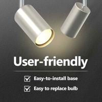 VidaXL Plafondspot met schijnwerpers nikkel 26 x 6 x 16 cm metaal - thumbnail