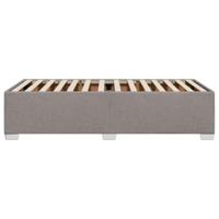 Bedframe zonder matras 100x200 cm stof taupe - thumbnail